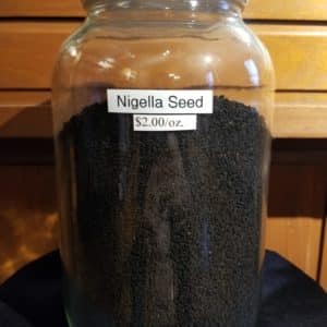 Nigella Seed, Organic 1oz. bag