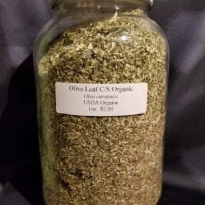 Olive Leaf, Organic, 1oz. bag