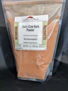 Bag of Cat's Claw Powder