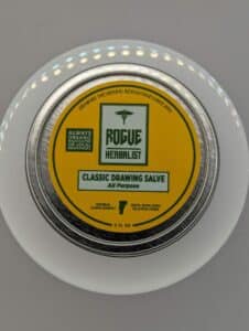 Drawing salve front