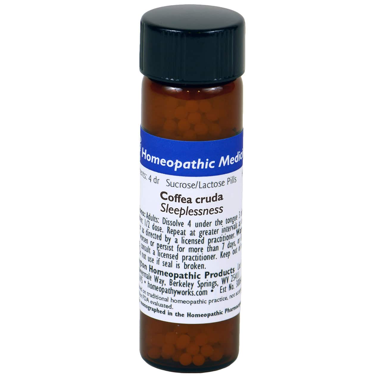 Coffea cruda 30C Homeopathic Pills