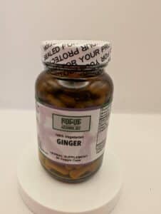 Rogue Herbalist Ginger Capsules – Organic Ginger Root Herbal Supplement 90 count