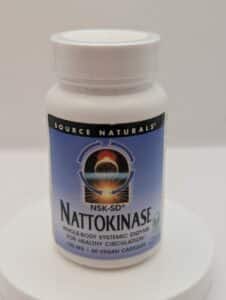 Source Naturals Nattokinase Capsules – 2,000 FU NSK-SD Enzyme 60 Count