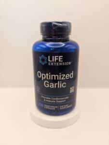 Life Extension Optimized Garlic Capsules – High Allicin Garlic Bulb Extract 200 count