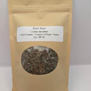 Rock Rose loose herb Cistus incanus dried tea leaves in bulk