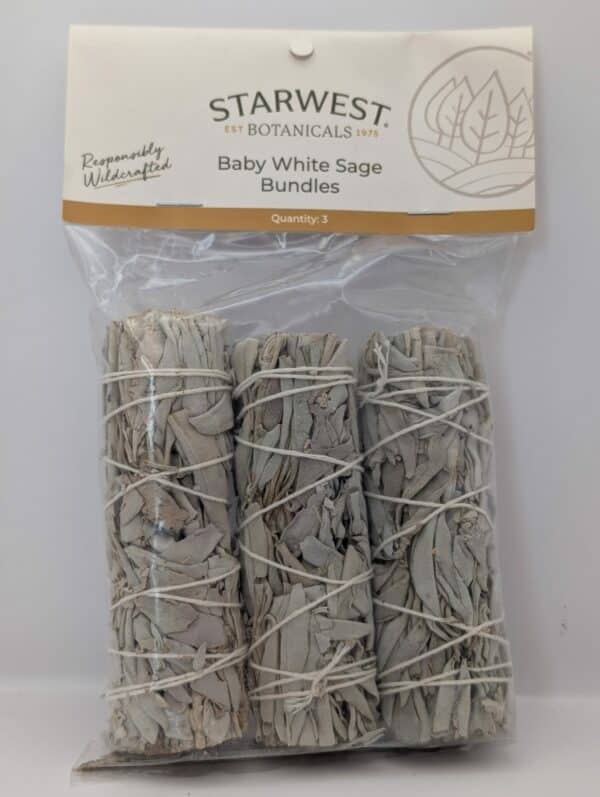 White Sage Bundles, Wrapped – Salvia apiana | Rogue Herbalist